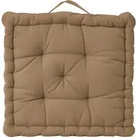 Cuscino materasso 45x45 cm beige scuro