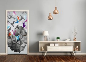 Poster adesivo per porta Libert? di carta 95x205 cm