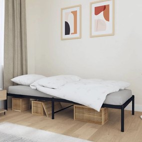 Giroletto İn Metallo Nero 90x190 Cm /