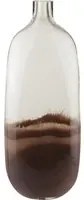 Vaso in vetro 50x19 cm bicolore