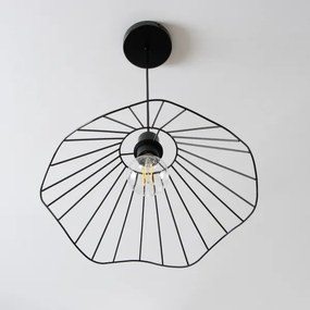 Brilagi - Lampadario LED a sospensione con cavo CERIA WIRE 1xE27/40W/230V Ø 40 cm nero