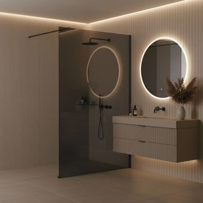 Parete doccia Rea Flexi Grey / Titan 100