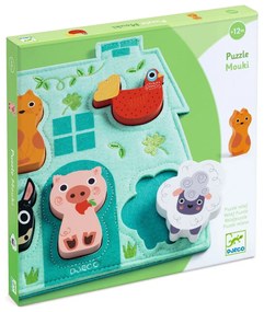 Puzzle in legno - animali