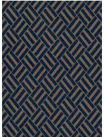 Coordonne Tapete Crosshatch - Ultramarine
