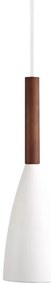 DFTP by Nordlux - Lampadario a sospensione con filo PURE 1xE27/40W/230V bianco/noce