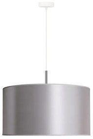 Duolla - Lampadario a sospensione con filo CANNES 1xE27/15W/230V diametro 45 cm argento