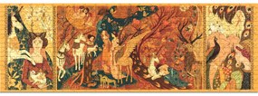 Puzzle - giardino degli unicorni - 500 pezzi