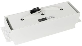 Faretto da incasso bianco GU10 AR70 senza cornice 3 luci - Oneon