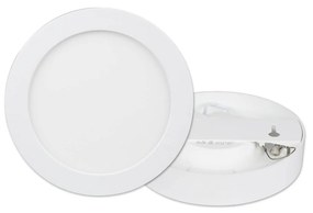 Prios Plafoniera LED Edwina, bianco, 23 cm, set di 3