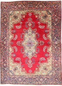 Yazd Tappeto persiano 270x370 Rosso (Iran) Annodato A Mano