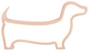 Lampada per bambini rosa Dog - Candellux Lighting