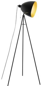 Eglo 43008 - Lampada da terra HUNNINGHAM 1xE27/60W/230V