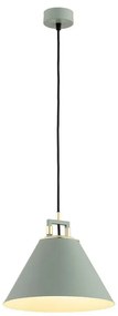 Argon 4916 - Lampadario a sospensione con filo ORTE 1xE27/15W/230V verde