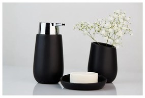Tazza in ceramica nera per spazzolini da denti Badi - Wenko