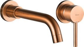 Rubinetto da incasso Rea Lungo LONG Long Copper Brush + BOX