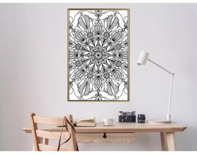 Poster Colour Your Own Mandala I