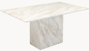 Tavolo da pranzo con piano in marmo Artistico, 160 x 90 cm
