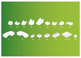 Prolunga con interruttore per pista sferica - Hubelino
