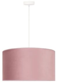 Duolla - Lampadario a sospensione con filo ROLLER 1xE27/15W/230V diametro 40 cm rosa/oro