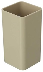 Portaspazzolino Beige da Appoggio per Bagno Moderno Star