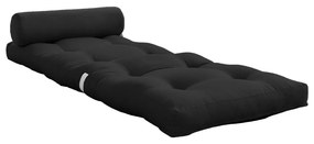 Materasso futon nero antracite 70x200 cm Wrap Dark Grey - Karup Design