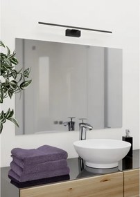 Eglo 901848-LED Illuminazione per specchio da bagno CONETTILLA LED/10W/230V 60 cm IP44 nero