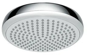 Soffione doccia HANSGROHE Crometta in inox cromato L 17.8 x H 6.5 x P 6.5 cm anticalcare 1 getto