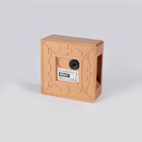 Brilagi - Applique LED da esterno DOUBLERAY LINE LED/6W/230V, finitura effetto legno, IP54