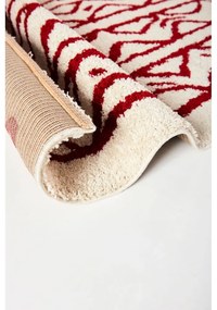 Tappeto crema e rosso , 160 x 230 cm Morra - Bonami Selection