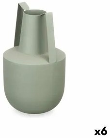 Vaso Con manici Verde Acciaio 14 x 24 x 14 cm (6 Unità)