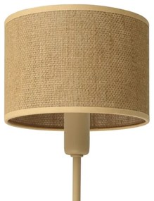 Lampada da parete MADELA 1xE14/40W/230V juta/beige