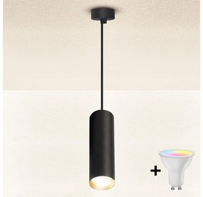 Brilagi - Lampadario a sospensione LED dimmerabile su cavo SELE 1xGU10/6,5W/230V nero/oro
