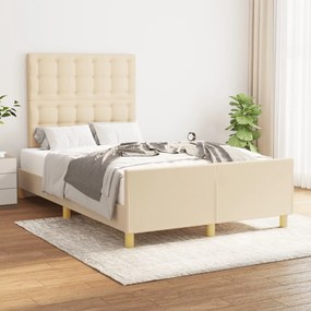 Giroletto Senza Materasso Crema 120x190cm İn Tessuto /