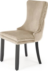 Sedia Alda velluto beige H95 cm
