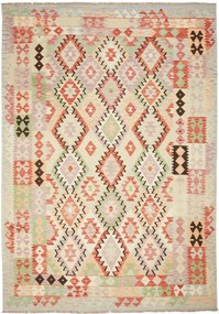 Kilim Tappeto 200x290 (Pakistan) Tessuto A Mano