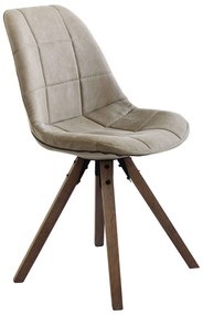 MARGOT - sedia moderna con gambe in legno