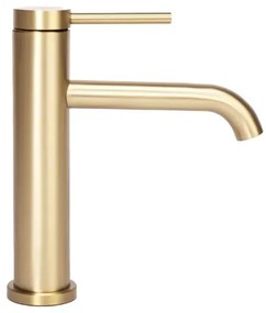 REA-B5323 - Miscelatore per lavabo CLIF 20,5 cm, finitura oro spazzolata