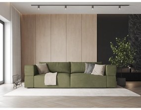 Divano verde chiaro 248 cm Esther - Milo Casa