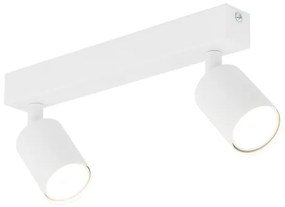 Faretto NEX 2xGU10/10W/230V bianco