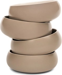 Ciotoline in set per zuppe e minestre/per ramen beige in gres 4 pz 1 l Terra Vira – Bonami Selection