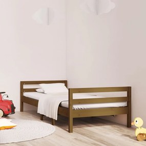 Giroletto Ambra 90x200 Cm İn Legno Massello Di Pino /