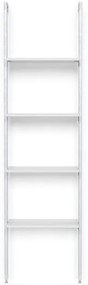 Kit cabina armadio PROJECT KIT SCAFFALE 4R 55X33CM CLASSIC in alluminio 60 x 220 x 33 cm bianco/anodizzato