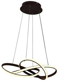 Lampadario a sospensione con filo LED dimmerabile LED/65W/230V 3000-6500K marrone + telecomando