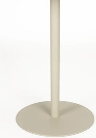 Tavolino rotondo in acciaio ø 35 cm Snow – Zuiver