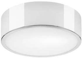 Plafoniera DANTE 1xE27/60W/230V diametro 26 cm cromo lucido