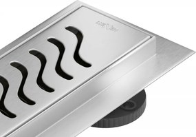 Mexen Flat 360° M09 scarico lineare rotativo 80 cm, inox - 1028080-40