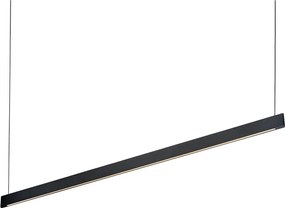 Ideal Lux - Lampadario LED sospeso con cavo DESK WIDE LED/36W/230V CRI 90 120 cm nero