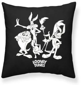 Fodera per cuscino Looney Tunes Nero 45 x 45 cm