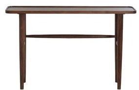 Consolle in acacia massiccia marrone 30x120 cm Qiano - Light &amp; Living