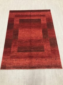 Loribaft Tappeto persiano 160 x 210 Rosso (Iran) Annodato A Mano